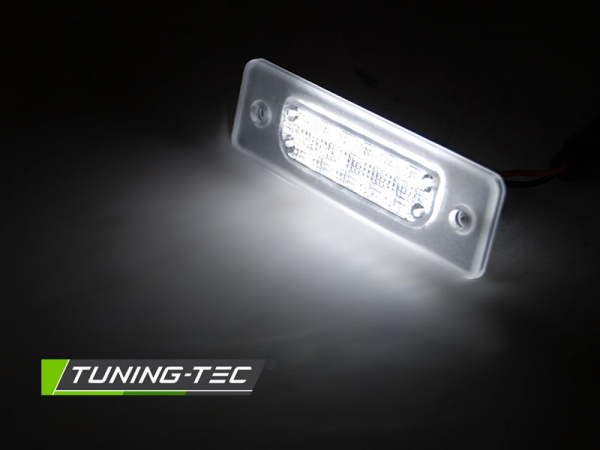 Upgrade LED Kennzeichenbeleuchtung für BMW 5er E34 Lim./Touring 88-96 / 7er E32 86-94 kaltweiß